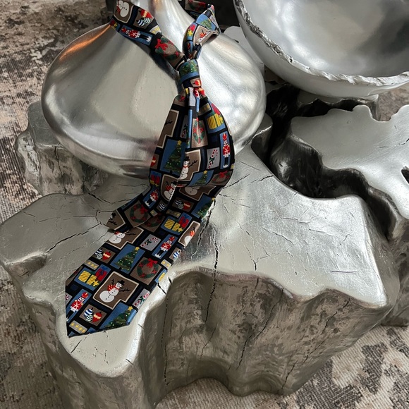 Mens Christmas tie extra nice by ho ho ho - Picture 9 of 10